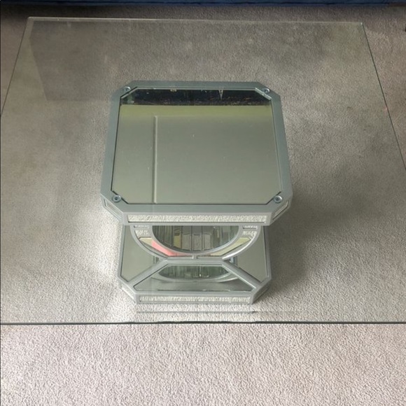 Living room glass table.From The RoomPlace - Picture 1 of 2